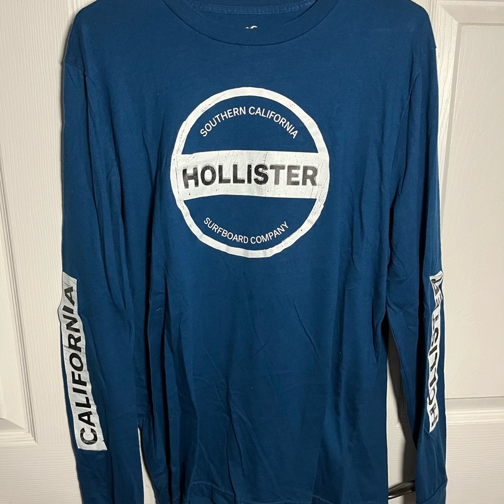Hollister Surfboard Company Blue Tee